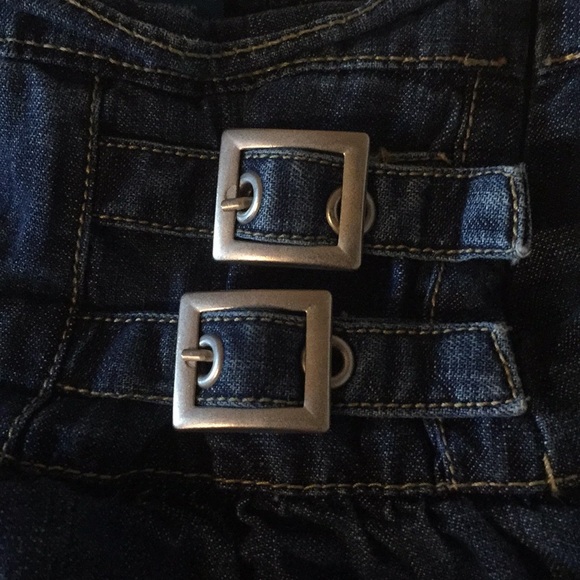 Ruffle jean skirt - Picture 2 of 7